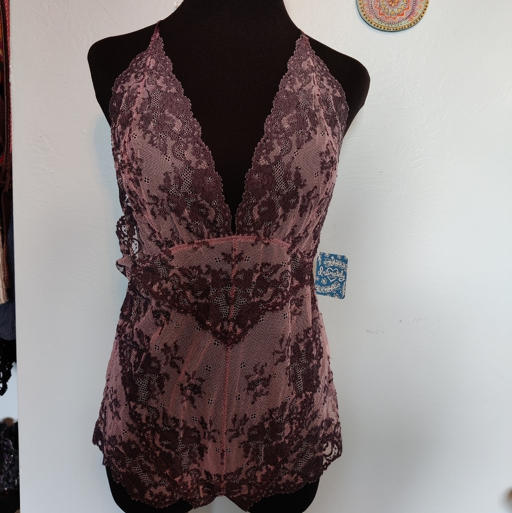 Free People "Bodysuit Too Cute"